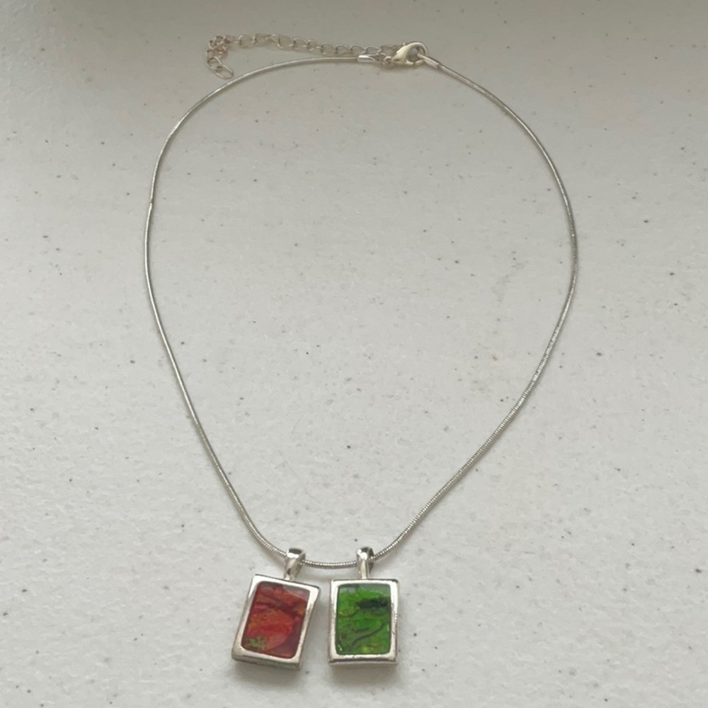 Silvertone Interchangeable Choker Necklace